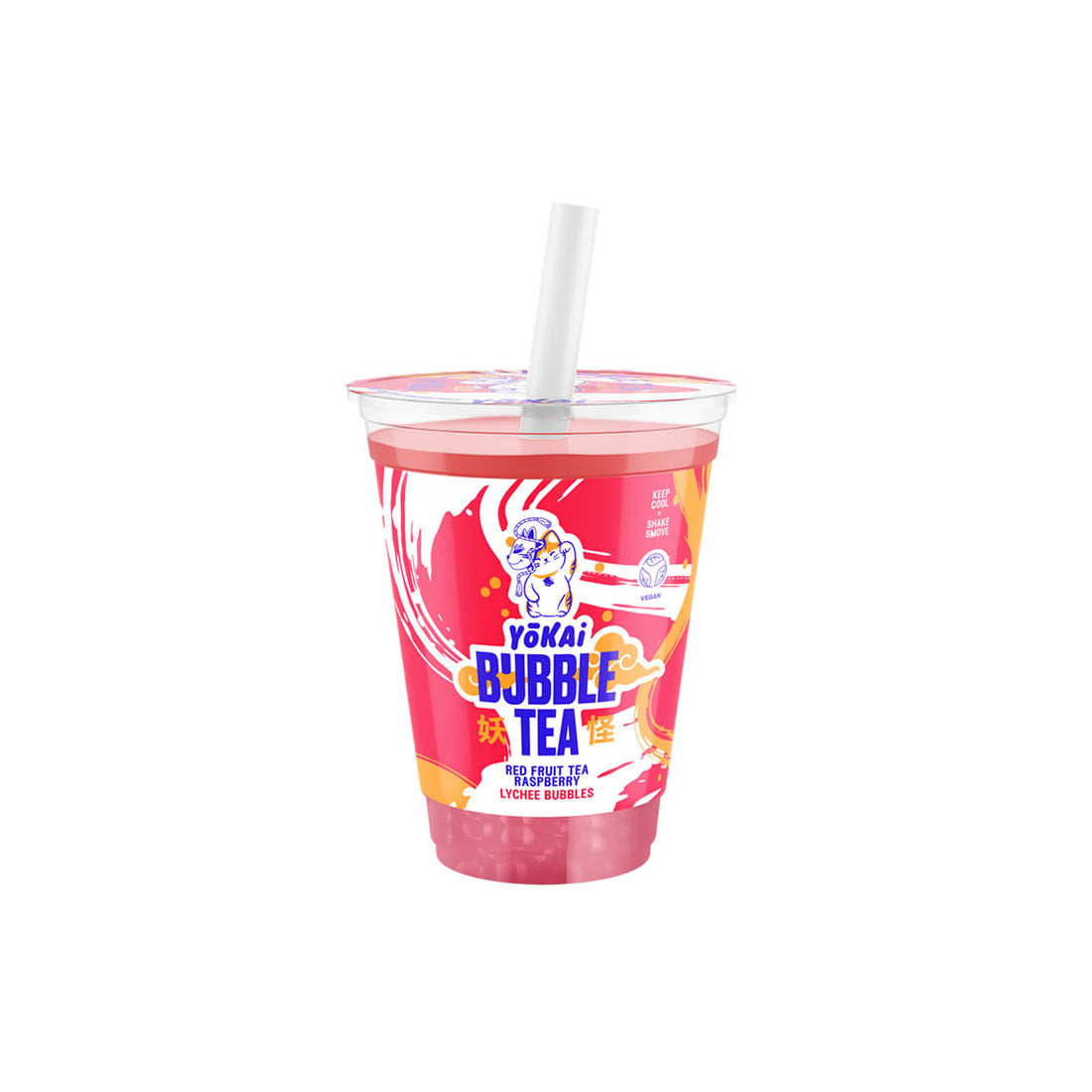 Bubble Tea - Red Tea Lampone