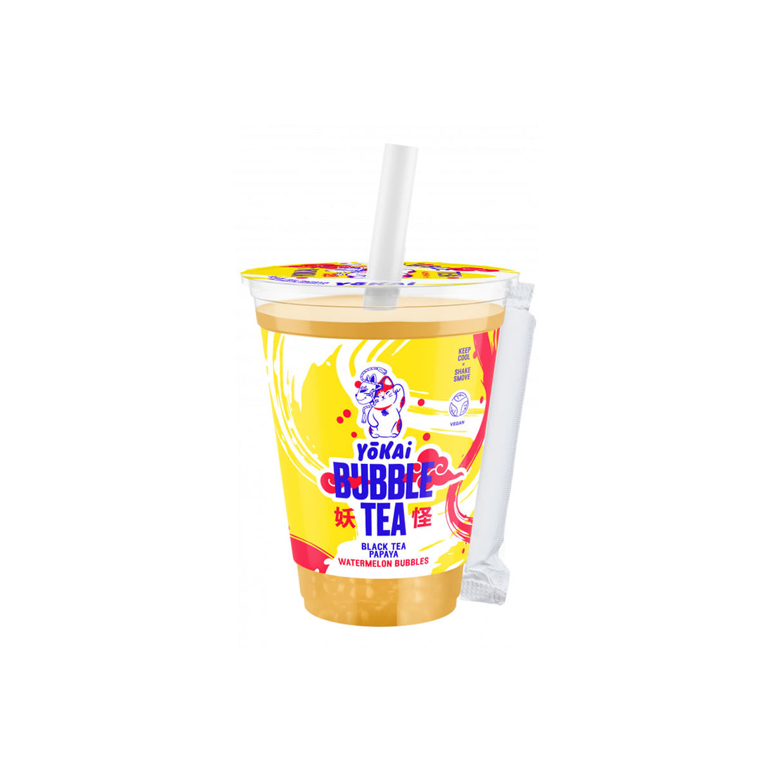 Bubble Tea - Black Tea Papaya