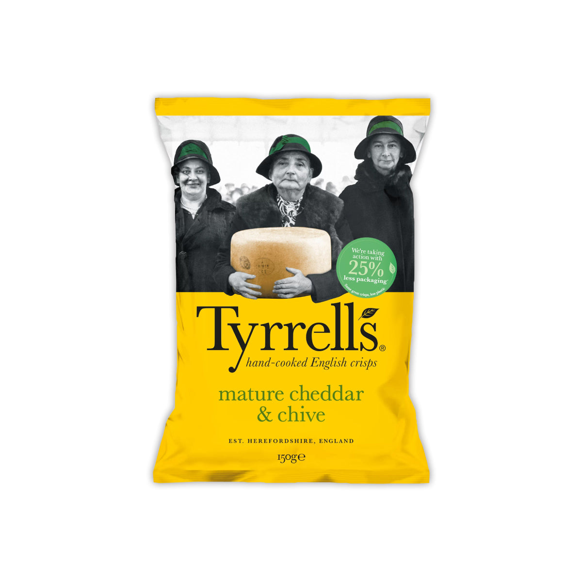 Tyrrells Chips Mature Cheddar &amp; Chives